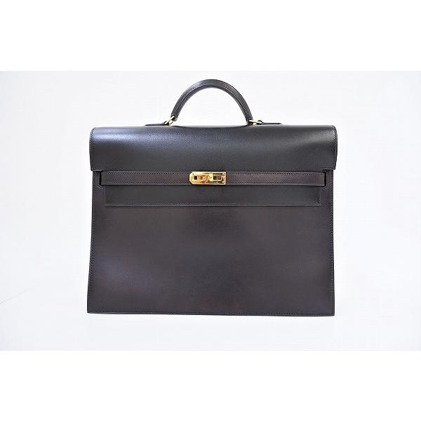 Apb エルメス Hermes ケリーデペッシュ38 ブリーフケース ビジネスバッグ I刻印 G金具 黒系 メンズ 42 42 アクイールヤフーショップ 通販 Yahoo ショッピング