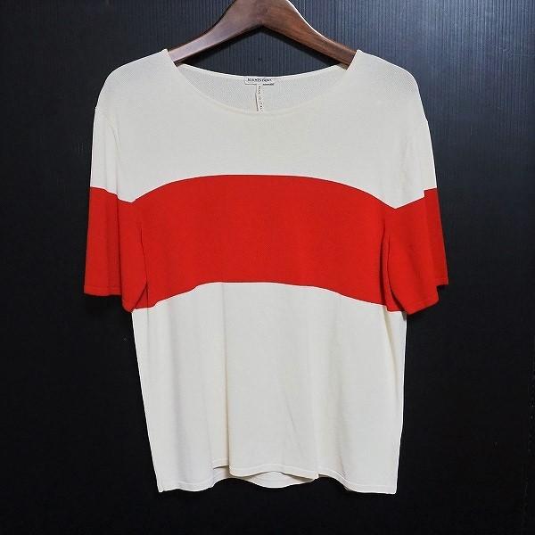 HERMES（エルメス） #spc カットソー Tシャツ ニット ME アイボリー 赤