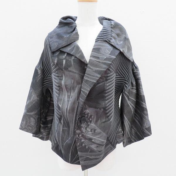 ISSEY MIYAKE（イッセイミヤケ） #apc ジャケット 2 グレー 変形 切替 