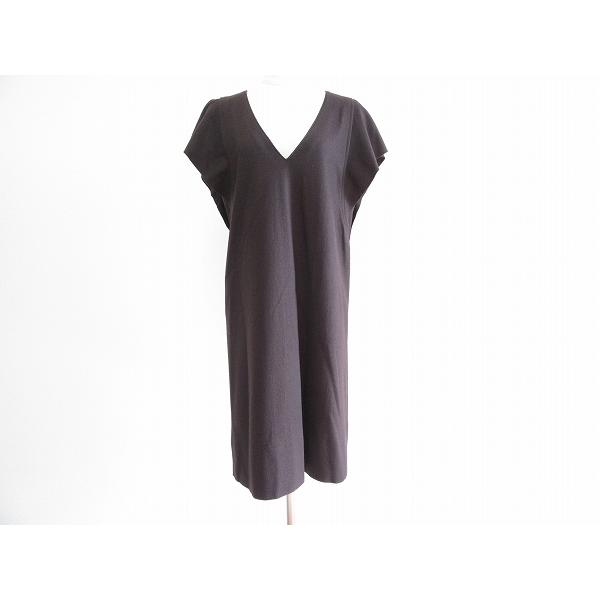 Anc Sale レリアン Leilian ワンピース 7 茶系 ニット 半袖 レディース アクイールヤフーショップ 通販 Yahoo ショッピング