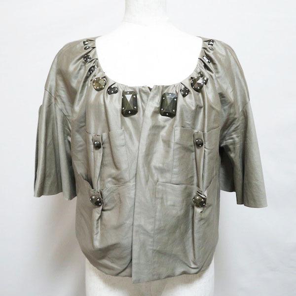 snc マウリツィオペコラーロ MAURIZIOPECORARO ジャケット 40 シルク混 