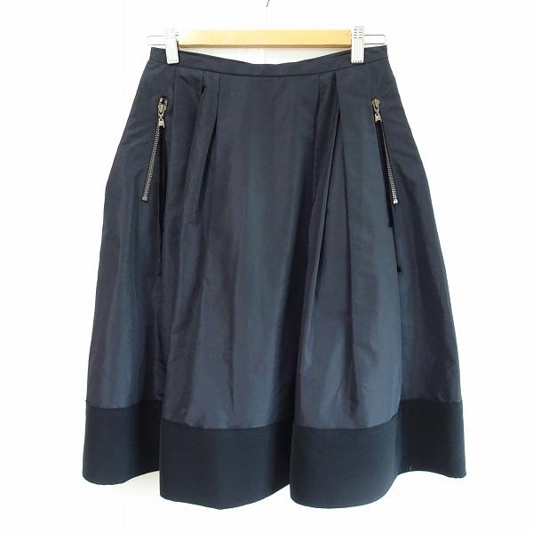 FOXEY #anc フォクシーブティック BOUTIQUE スカート 40 黒系 フレア  