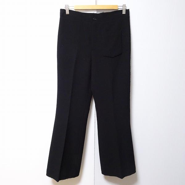 Helmut Lang/ヘルムートラングセンタープレスパンツブラック 