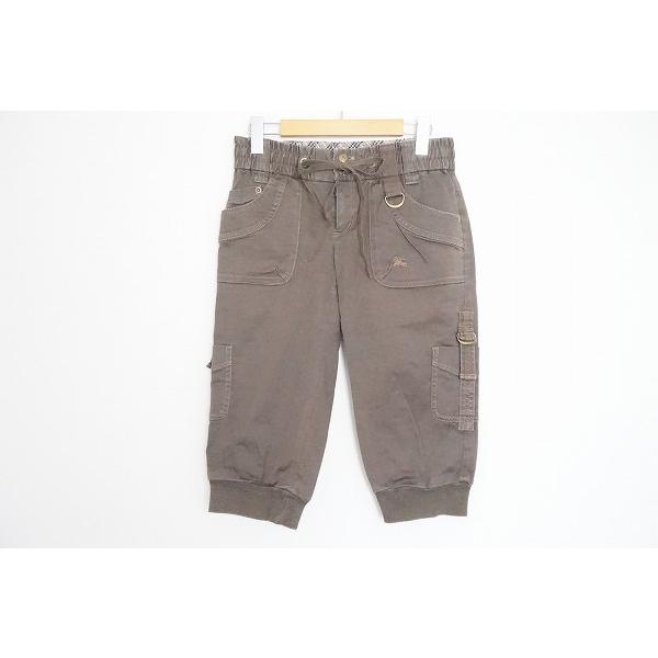 Snc バーバリーブルーレーベル Burberrybluelabel ハーフパンツ 36 カーキ カーゴパンツ リブ レディース 6265 6265 アクイールヤフーショップ 通販 Yahoo ショッピング