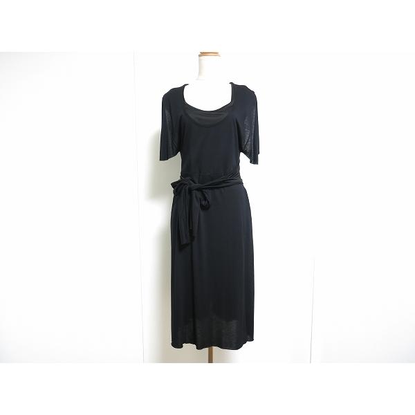 GIVENCHY #snc ジバンシイ ワンピース S 黒 ノースリーブ シルク GIVENCHY #snc ジバンシイ ワンピース S 黒 ノースリーブ シルク