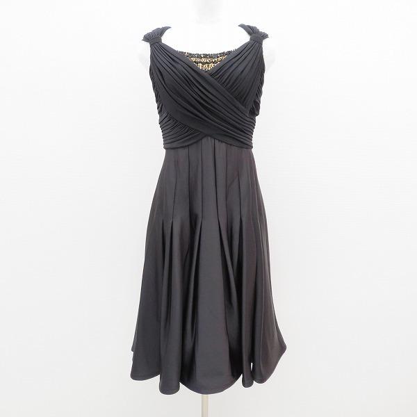 anc タダシショージ TADASHI SHOJI ワンピース 6 黒 ビーズ  