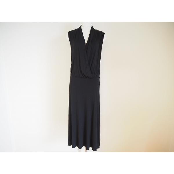 Snc カルバンクライン Calvinklein ワンピース M 黒 ノースリーブ ラップワンピース レディース アクイールヤフーショップ 通販 Yahoo ショッピング