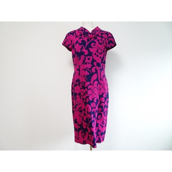 Snc タルボット Talbots ワンピース 6 麻 ピンク 紺 レディース アクイールヤフーショップ 通販 Yahoo ショッピング