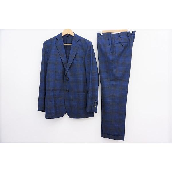 wnc ブルックスブラザーズ BrooksBrothers シングルスーツ 2B ブルー系