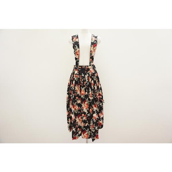 Apc ワンダフルワールド カネコイサオ Wonderful World Kaneko Isao ワンピース 黒 エプロンワンピ 花柄 レース レディース アクイールヤフーショップ 通販 Yahoo ショッピング