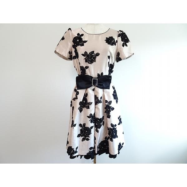L'EST ROSE #anc SALE レストローズ ワンピース 2 ピンク 黒 L'EST ROSE #anc SALE レストローズ ワンピース 2 ピンク 黒