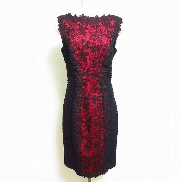 tadashi shoji タダシショージ ノースリーブ ワンピース US4-