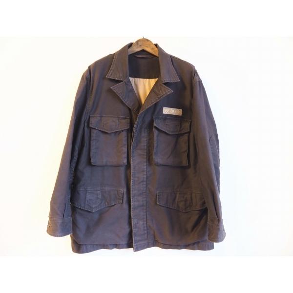 PAPAS #wpc パパス プラス Papas PLUS ジャケット L 茶 ダブルジップ 