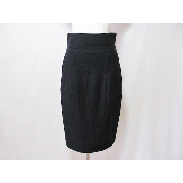 snc アルマーニ・コレッツォーニ ARMANI COLLEZIONI スカート 42 黒  