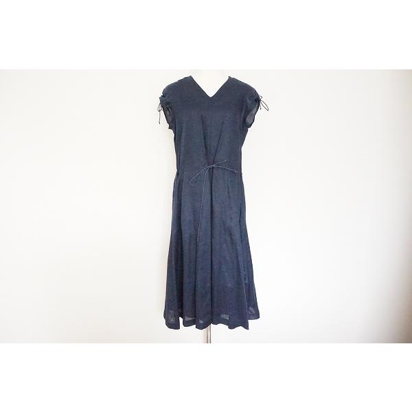 Snc ドゥクラッセ Doclasse ワンピース 7 紺 麻 リネン 半袖 インナー付き 美品 レディース アクイールヤフーショップ 通販 Yahoo ショッピング