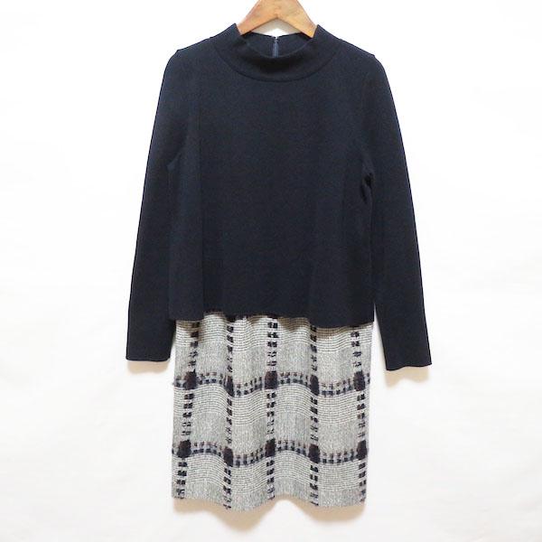 MACKINTOSH PHILOSOPHY✨ニットマキシ丈ワンピース　ハイネック MACKINTOSH PHILOSOPHY✨ニットマキシ丈ワンピース ハイネック