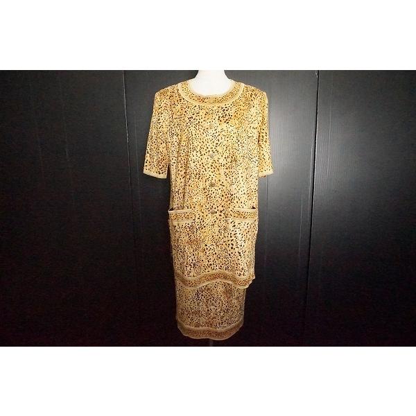 レオナール 　ツーピース　美品 レオナール ツーピース 美品