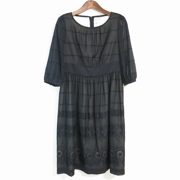 KOJI WATANABE STYLE #anc コージワタナベスティル ワンピース 9 黒  