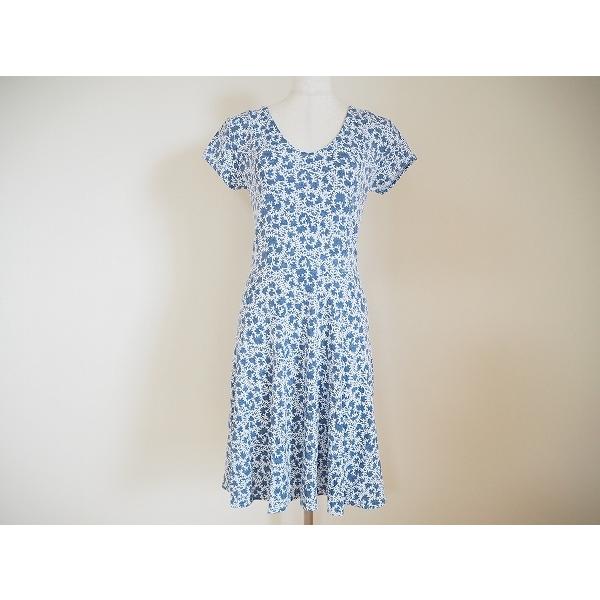 #snc  ファス フィーユアシュアヴル FAS FILLE ASUIVRE ワンピース 青 白 タグ付き 美品 レディース [690213]