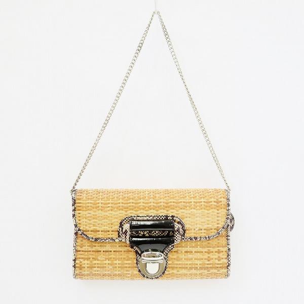 snb ロド RODO ショルダーバッグ ナチュラル クラッチ 2WAY ラタン