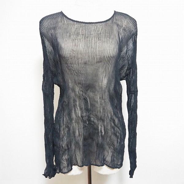 ISSEY MIYAKE #apc イッセイミヤケ ISSEYMIYAKE カットソー L 黒 ISSEY MIYAKE #apc イッセイミヤケ ISSEYMIYAKE カットソー L 黒