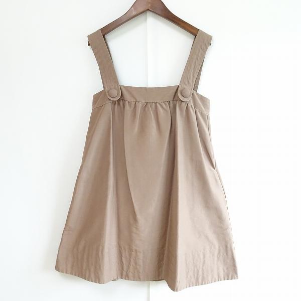 anc クロエ Chloe ワンピース 38 ベージュ系 ノースリーブ ジャンパー 
