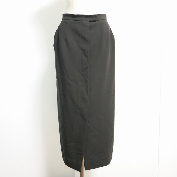 anc アクアスキュータム Aquascutum スカート 9 茶 タイト レディース  