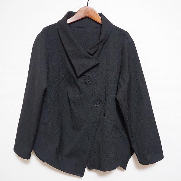 anc ジウセンソユニコ 慈雨 Sensounico ジャケット 40 黒 変形