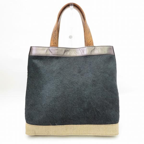 anb ヒロコハヤシ HIROKO HAYASHI ハンドバッグ トートバッグ ハラコ