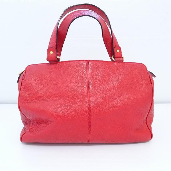 GHERARDINI #axb ゲラルディーニ ハンドバッグ 赤 レザー GHERARDINI #axb ゲラルディーニ ハンドバッグ 赤 レザー