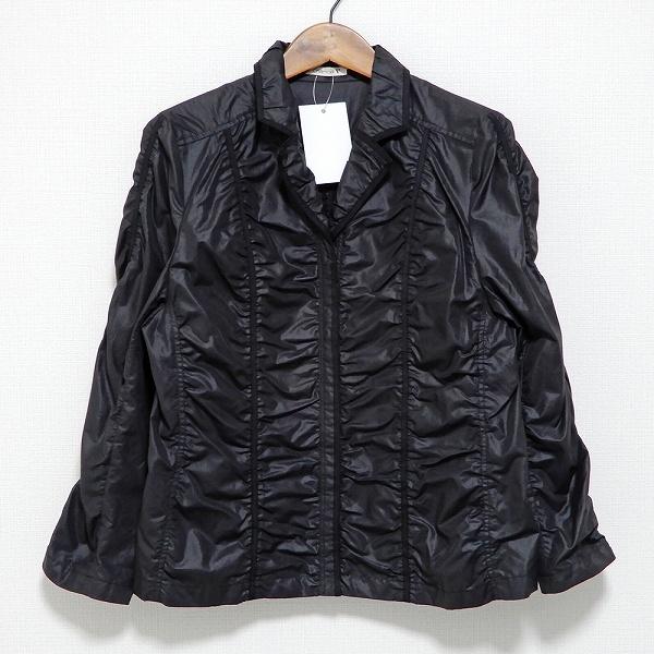 anc SALE シャミー Chamois ジャケット プリーツ加工 11 黒 レディース 