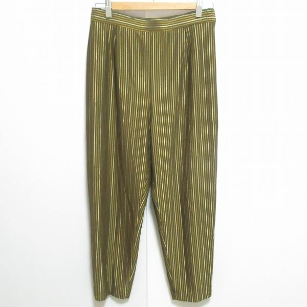 伊太利屋 #anc SALE GKITALIYA パンツ 13 カーキ ストライプ 大きい 