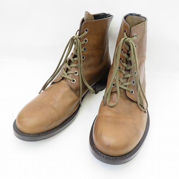 美品　BUCCHUS バッカス レザーブーツ ゴアブーツ　サイズ42 30%OFFクーポン対象】SIDE ZIP BOOTS|サイドジップブーツサイドジップ