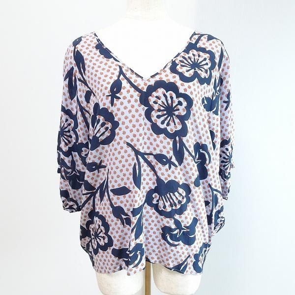 MARELLA #snc マレーラ スポーツ SPORT シャツ ブラウス 40 紺  