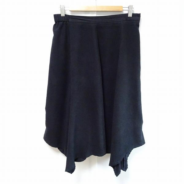 【タグ付き】Rose Tiara　ロングスカート　ティアード　42　大きいサイズ wnc SALE ローズティアラ Rose Tiara スカート 42 黒 スエード調