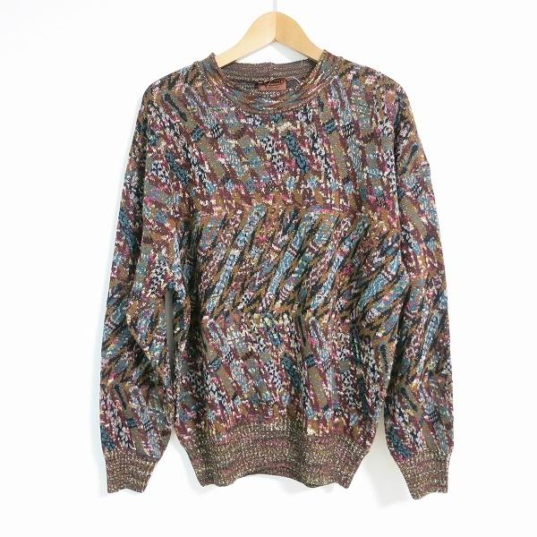 レア？！☆ #wnc ミッソーニ MISSONI ニット セーター 42 茶系 マルチ