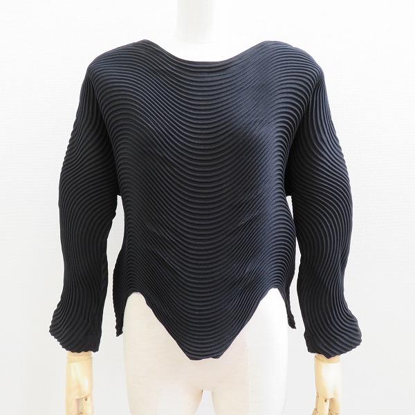 ISSEY MIYAKE #apc イッセイミヤケ ISSEYMIYAKE カットソー 2 黒 3D 