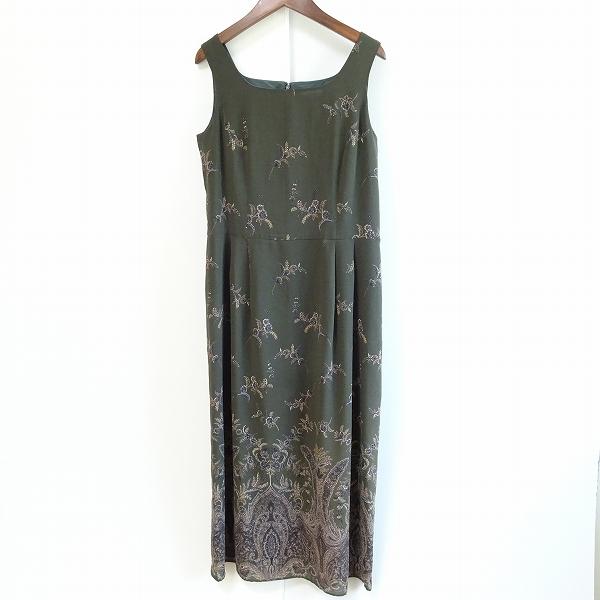 snc ロイスクレヨン LoisCRAYON ワンピース M カーキ系 ノースリーブ 