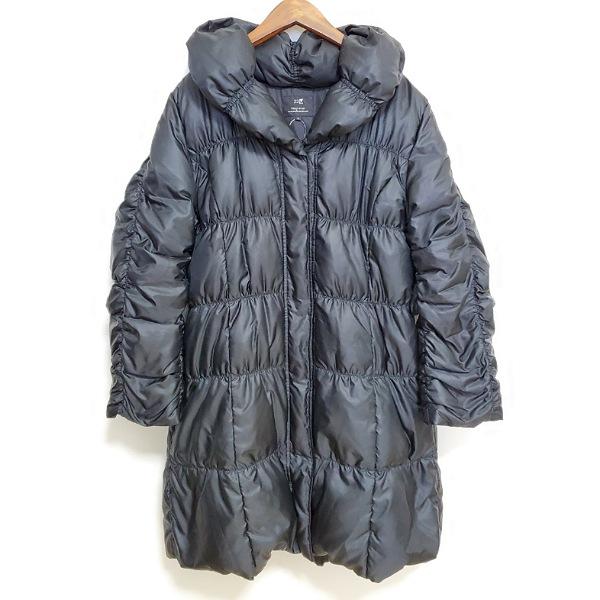 23区 ニジュウサンク ジャケット アウター 秋冬服 46 大きいサイズ 黒