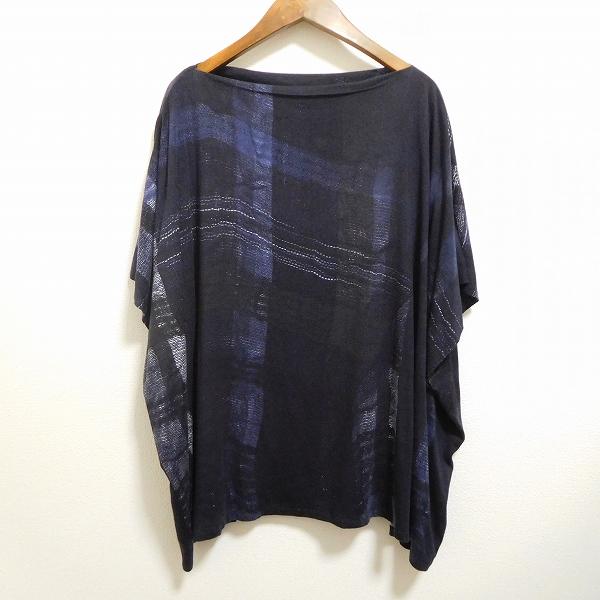 ISSEY MIYAKE #spc イッセイミヤケ ISSEYMIYAKE カットソー 紺 