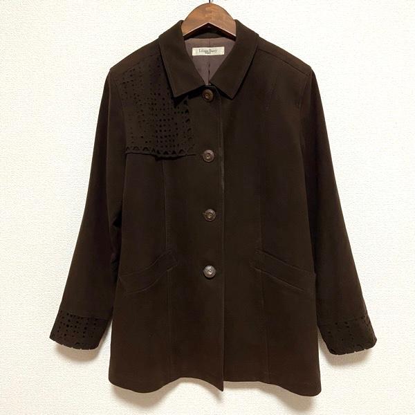 Liliane Burty #wnc SALE リリアンビューティ ジャケット L 茶 Liliane Burty #wnc SALE リリアンビューティ ジャケット L 茶