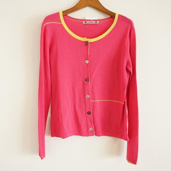 ALBEROBELLO #anc アルベロベロ カーディガン ピンク 長袖 レディース  