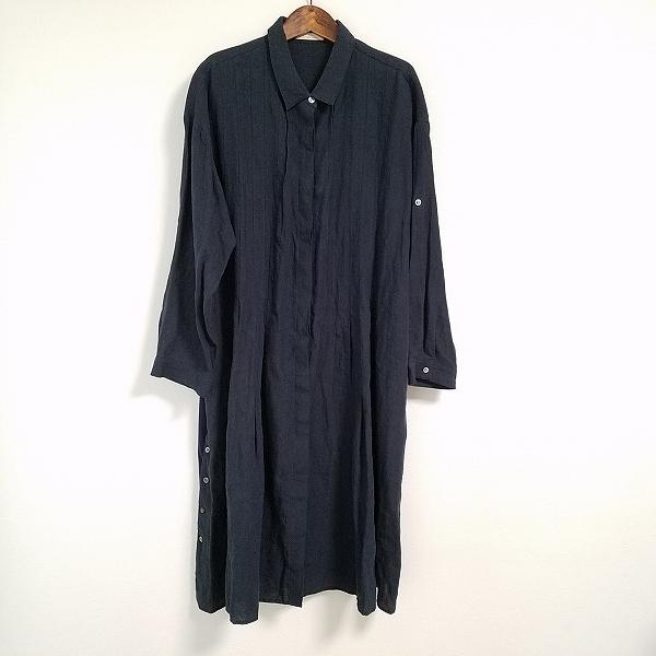 アズノゥアズ　ベスト付き３枚目参照　シャツワンピ　未使用 アズノゥアズ ベスト付き3枚目参照 シャツワンピ 未使用