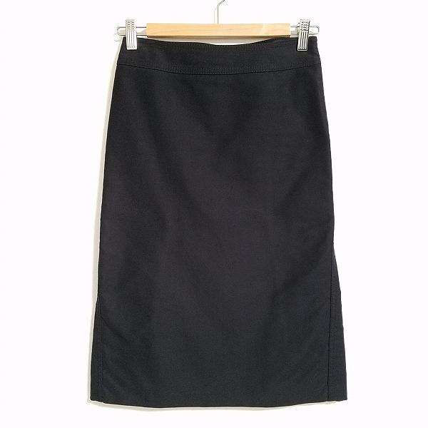 anc グッチ GUCCI スカート 38 黒 タイト レディース [779051  