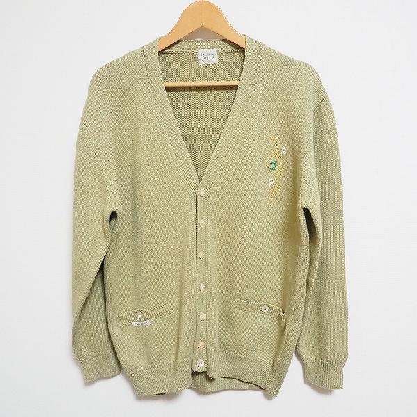 PAPAS パパス 麻 カーディガン