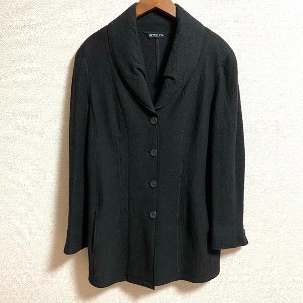 伊太利屋 #anc イタリヤ ジャケット 11 黒 シンプル レディース  