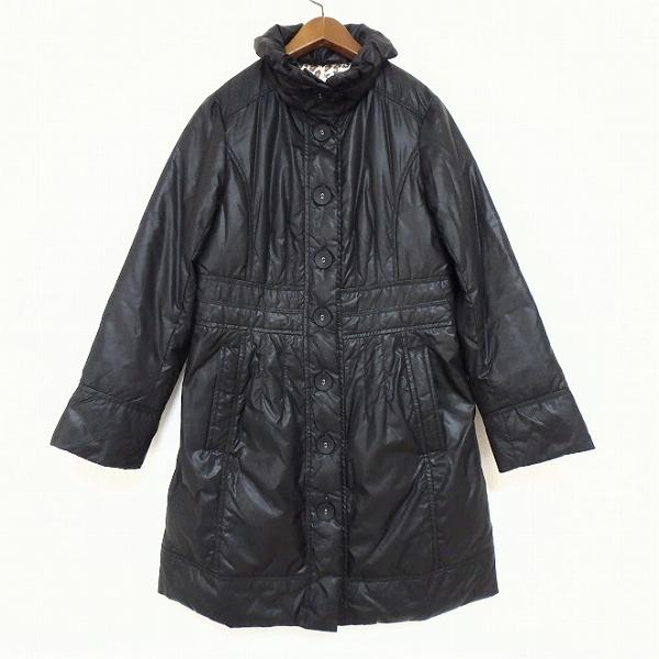 wnc スーパービューティー Super Beauty コート 40 黒 ダウン ジップ