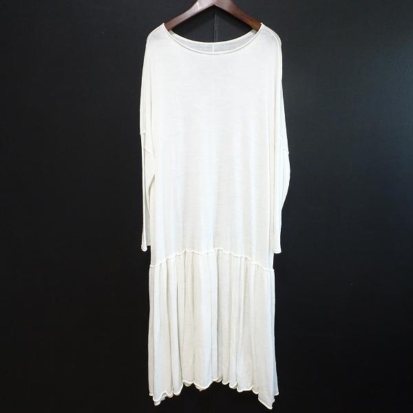 snc ハウスオブロータス HOUSE OF LOTUS ワンピース M 白 麻混 ニット  