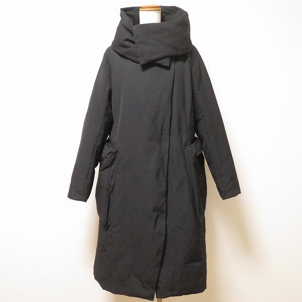 wnc メフウセンソユニコ 芽風 ダウンコート 38 黒 ジップアップ 