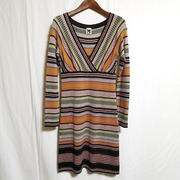 M MISSONI（エムミッソーニ） #anc ワンピース ニット 38 マルチ
